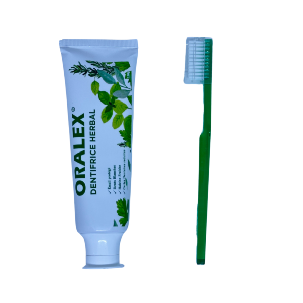 DENTIFRICE ORALEX HERBAL BLANCHEUR DES DENTS 150G – Image 2