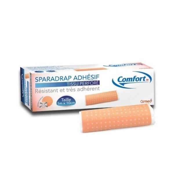 Comfort Sparadrap Adhésif Rouge 1m*10cm