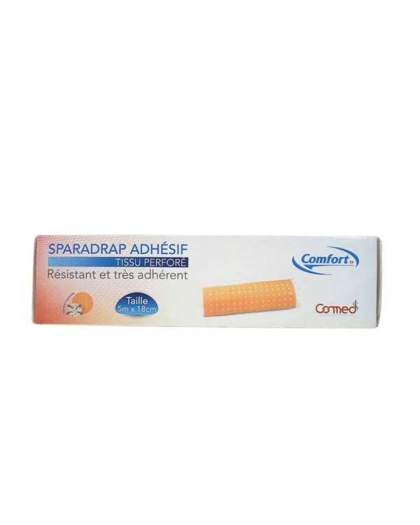 Sparadrap adhésif CONFORPLAST rouge – 5 m × 18 cm