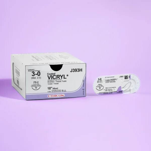 VICRYL SERTI 3/0 CR 1/2C 22MM