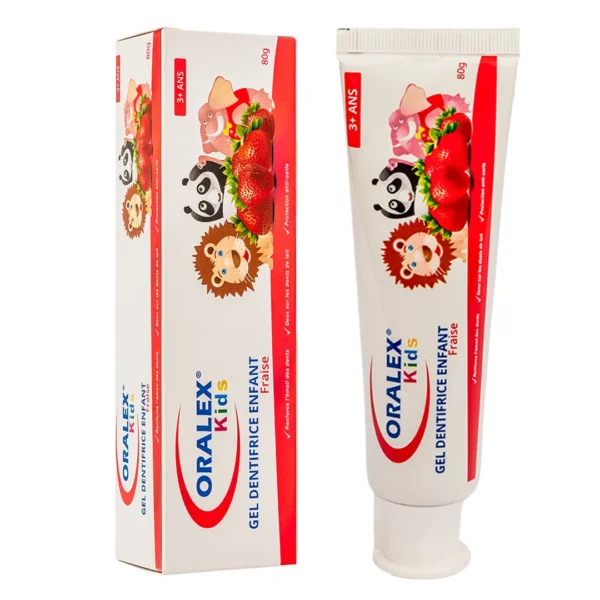 DENTIFRICE AU FRAISE POUR ENFANTS 80G ORALEX