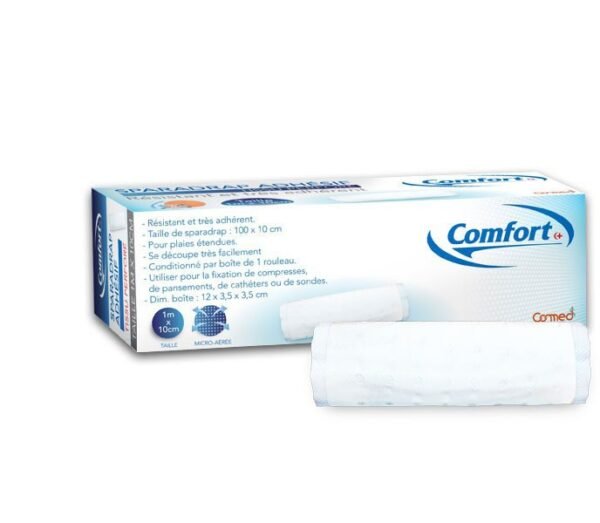 Comfort Sparadrap Adhésif Blanc 1m*10cm