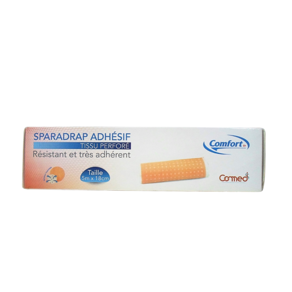 Comfort-sparadrap-Adhesif-Rouge-5m18cm