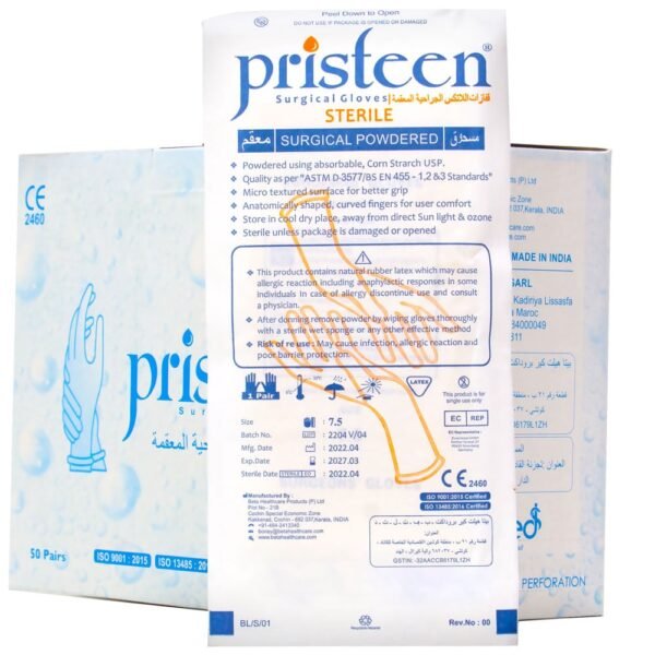 GANTS STERILLE POUDRE PRISTEEN